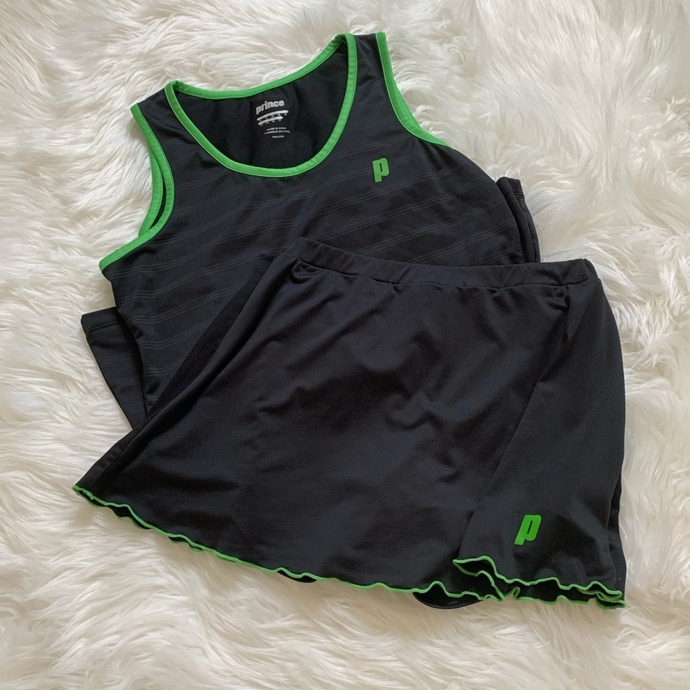Tennis Skirt & Top Set, Prince small